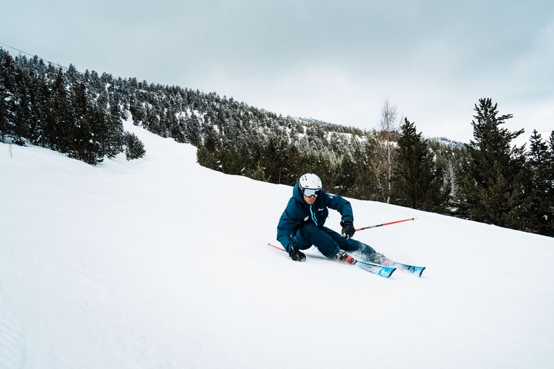 What is it like skiing in Andorra in February?